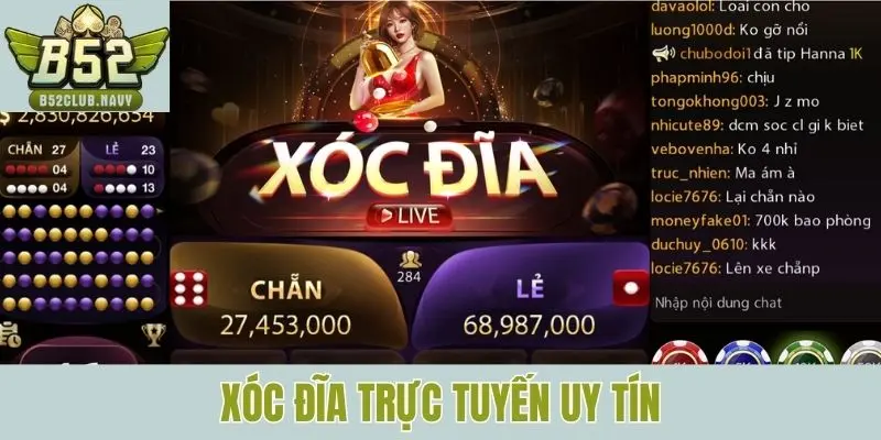 xoc dia truc tuyen uy tin